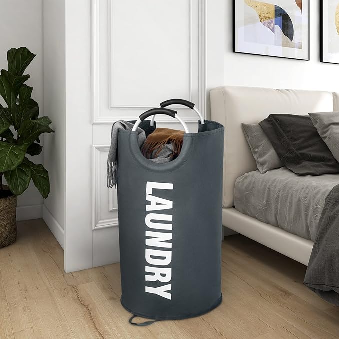ZEROJETLAG 115L X-Large Laundry Basket Collapsible Hamper - Image 6