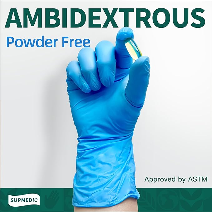 Vinyl Disposable Exam Gloves, 4Mil Powder-Free Latex-Free Food Grade Cooking - Image 3