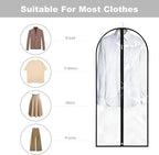 Dress Bags for Gowns Long, Suit Bag Cover for Storage and Travel - Image 3