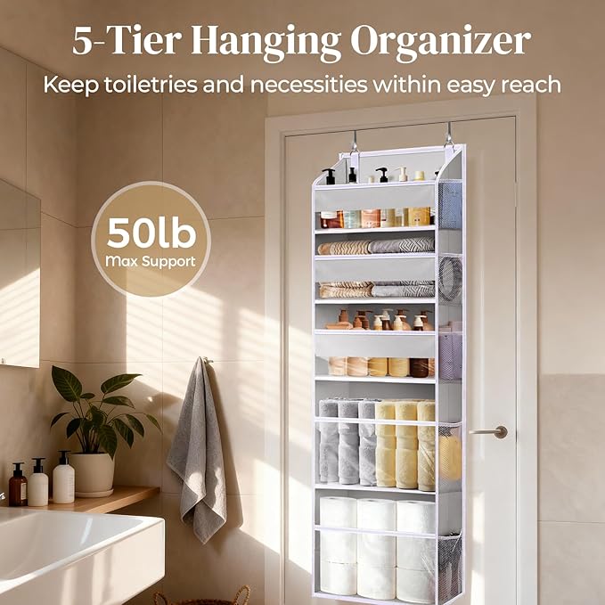 5 Tiers Over Door Organizer - Image 4