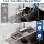 14.6 Inch Silicone Faucet Mat for Kitchen Sink Splash Guard - Image 6