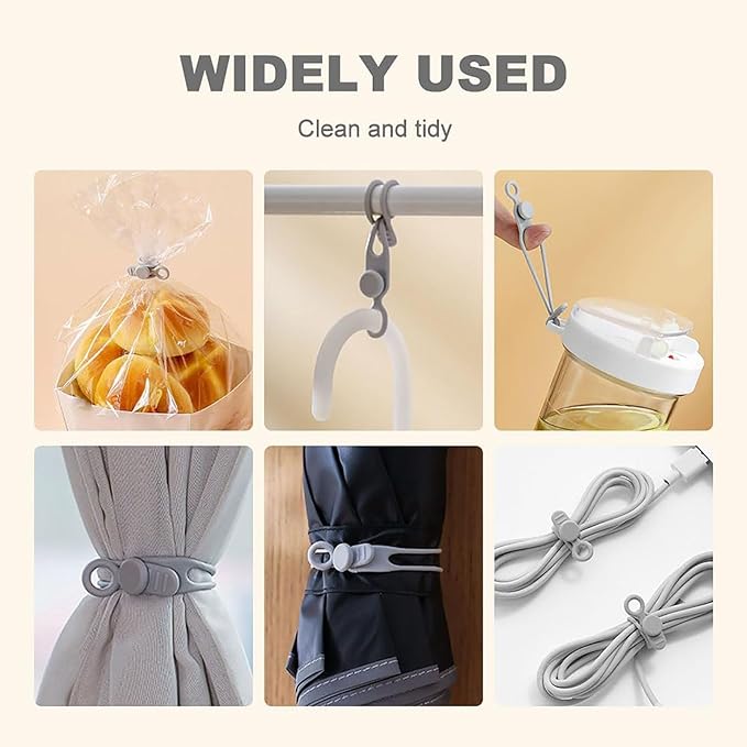 Data Cable Organizer, 2026 Upgrade Silicone Headphone Organizers, Silicone - Image 6