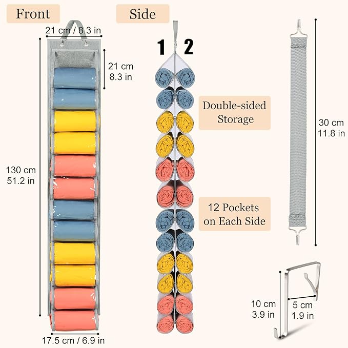 Lirex Scarf Storage Organizer - Image 2