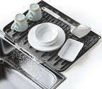 Silicone Dish Drying Mat for Kitchen Counter – Non-Slip Drain Pad by Electronics%E2%80%BAComputersAccess