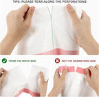Drawstring Small Trash Bags, Magesh 4 Gallon Drawstring Extra Thick Garbage - Image 4