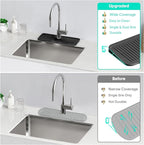 14.6'' Faucet Mat for Kitchen Sink Kitchen Sink Splash Guard Silicone Kitchen - Image 7