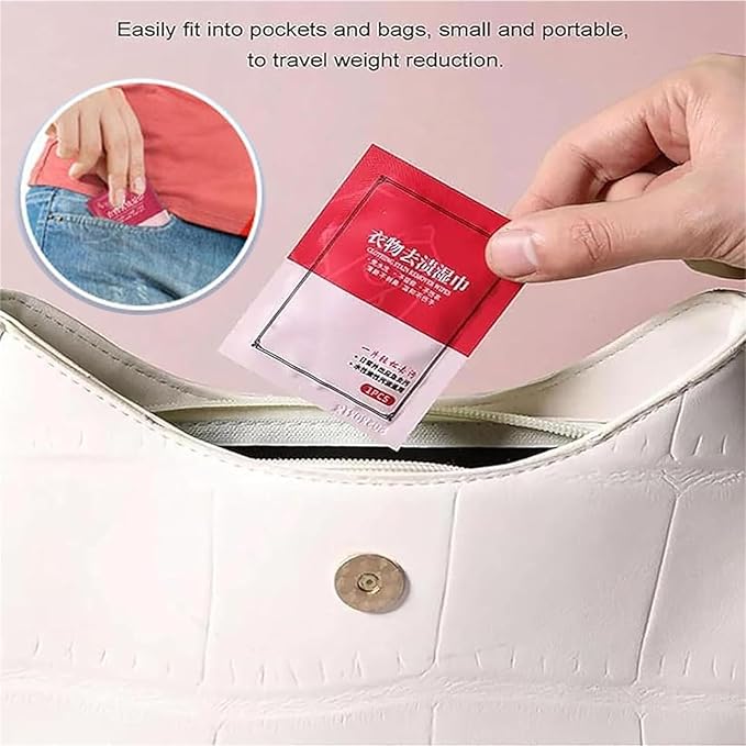 Stain Removal Wet Wipes, Clothes Stain Removal Wipes, Clothing Stain Removal - Image 4