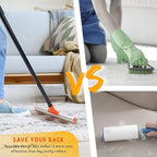 Carpet Rake for Pet Hair Removal, Stair Carpets and Couch Cleaning Rake - Image 5
