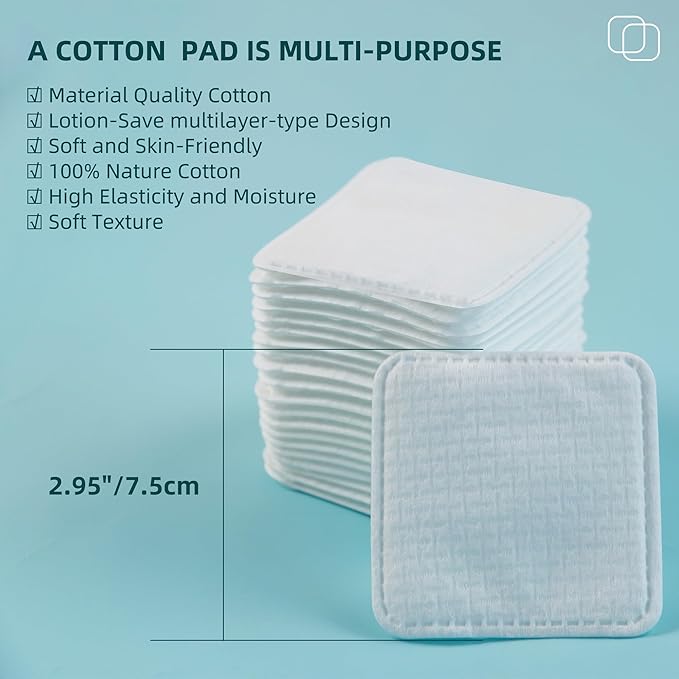 Premium Exfoliating Cotton Pads - Image 2