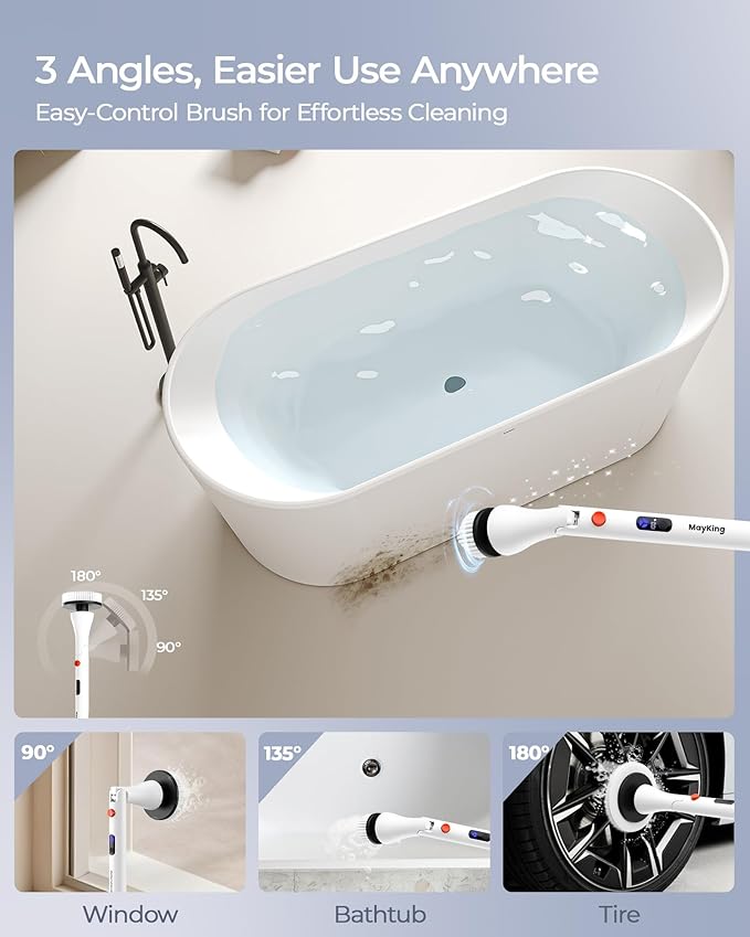 MayKing Electric Spin Scrubber - Image 4