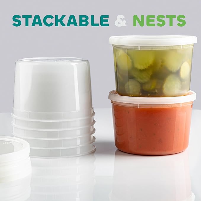 JoyServe 64 oz Food Storage Containers - Image 6