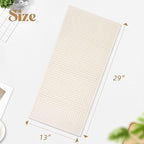 Jacquotha Waffle Hand Towels 2-Piece – Cotton, Quick Dry, Lint Free, 13” x 29” - Image 9
