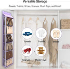 Lirex Over The Door Purse Organizer & Purse Shelf - Image 5