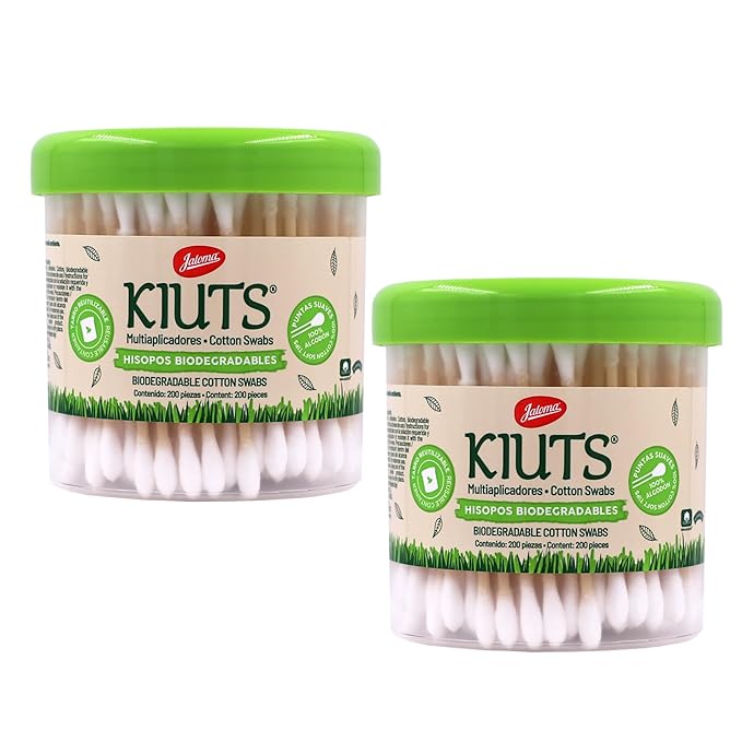 Jaloma Kiuts Cotton Swabs, Biodegradable, by Jaloma