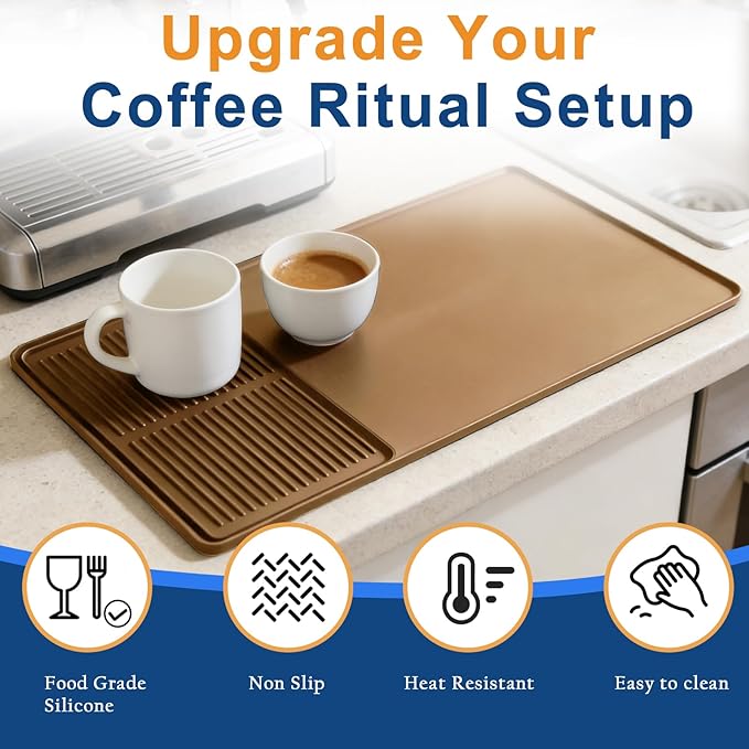 Mrcrypos Silicone Coffee Mat 16X24in - Image 4