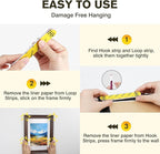 EMITEVER Picture Hanging Strips Heavy Duty, Damage Free Picture Hangers - Image 5