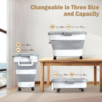 Rice Storage Container, Collapsible Airtight Food Storage Containers 6-20 Lbs - Image 7