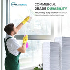 Simpli-Magic Cotton Shop Towels 14"x12" – Reusable Cleaning Shop Rags - Image 3
