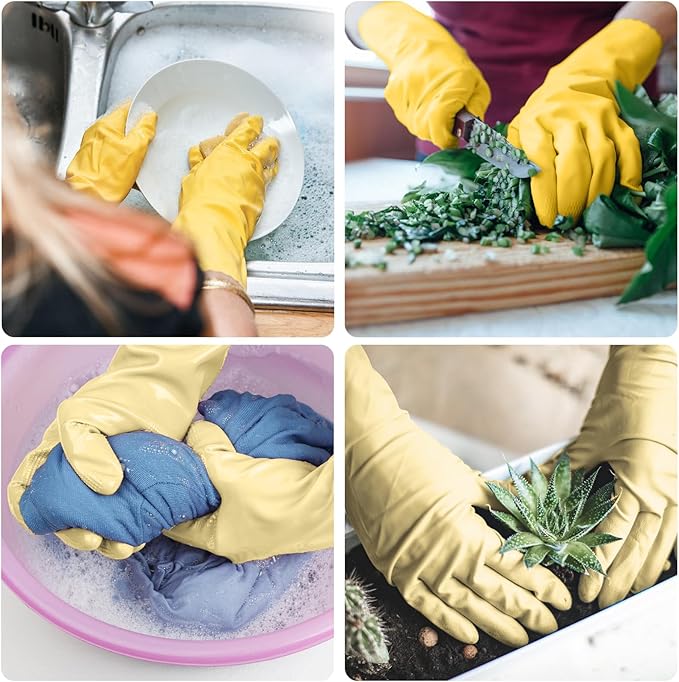 Rubber-Gloves Dishwashing Gloves - Image 2