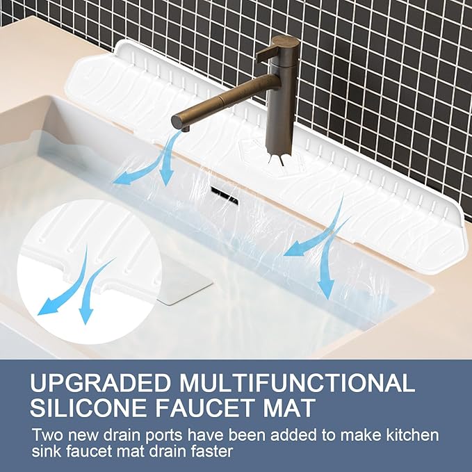 Faucet Guard - 90 Foldable Draining Mat - Image 4