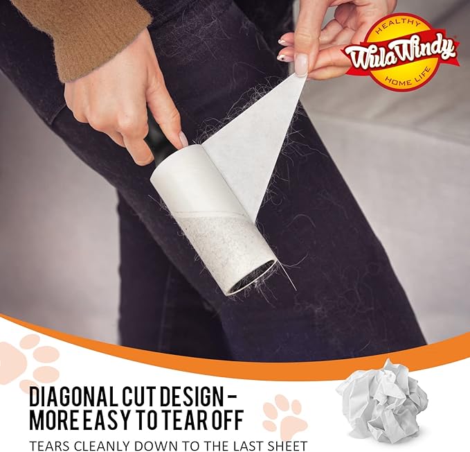 Lint Rollers for Pet Hair, Remover for Couch, Clothes Furniture and Carpet. Dog - Image 5