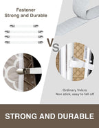 Ironing Board Cover and Pad 15"x54" Extra Thick Natural Cotton, Scorch and - Image 4