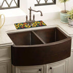 Sink Faucet Absorbing Mat, 2 Pack Drying Mat Around Faucet Sink Splash Guard - Image 2