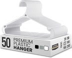 Utopia Home Plastic Hangers 50 Pack by UTOPIAHOME