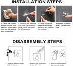 ZESLMG Adhesive Wall Hooks No Damage - Image 4