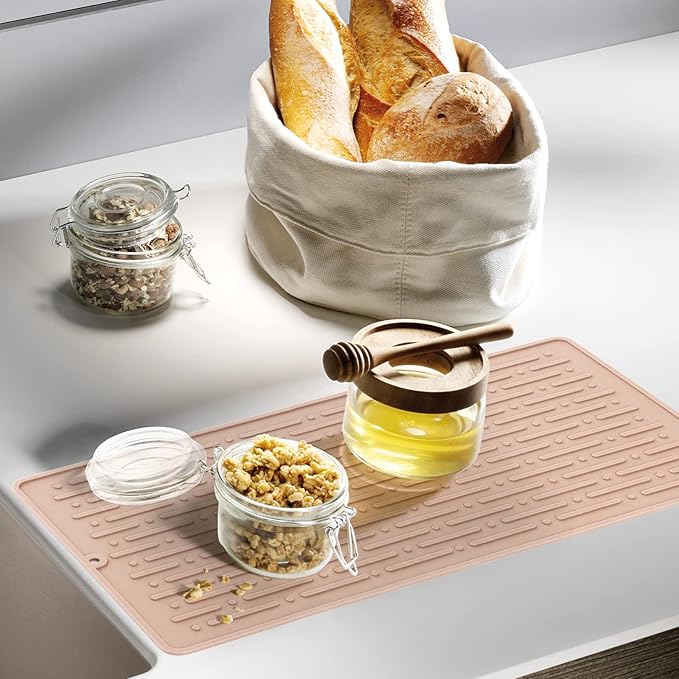 Dish Drying Mats, Heat-resistant Silicone Mat - Image 5