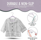 50 Premium Kids Velvet Hangers - Image 8