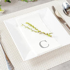Luxenap 15.8 X 7.9 Inch Linen-Feel Guest Towels, 50 Lettered Hand Towels - Image 3