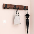 IBosins 8 Pack Heavy Duty Double Prong Coat Hooks Wall Mounted - Image 6