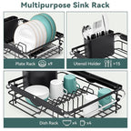 Over the Sink Dish Drying Rack, In Sink Dish Drying Racks, Expandable Dish Rack - Image 4