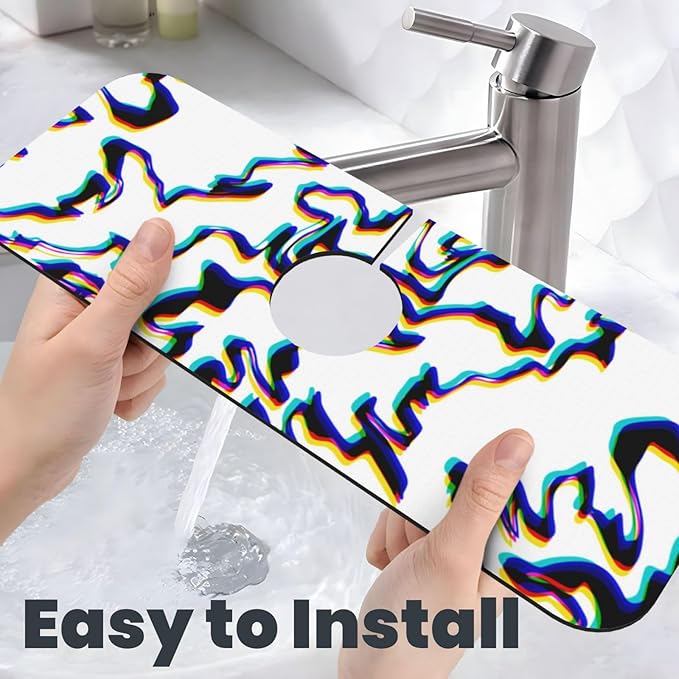 Faucet Draining Mat For Kitchen Sink - Image 6