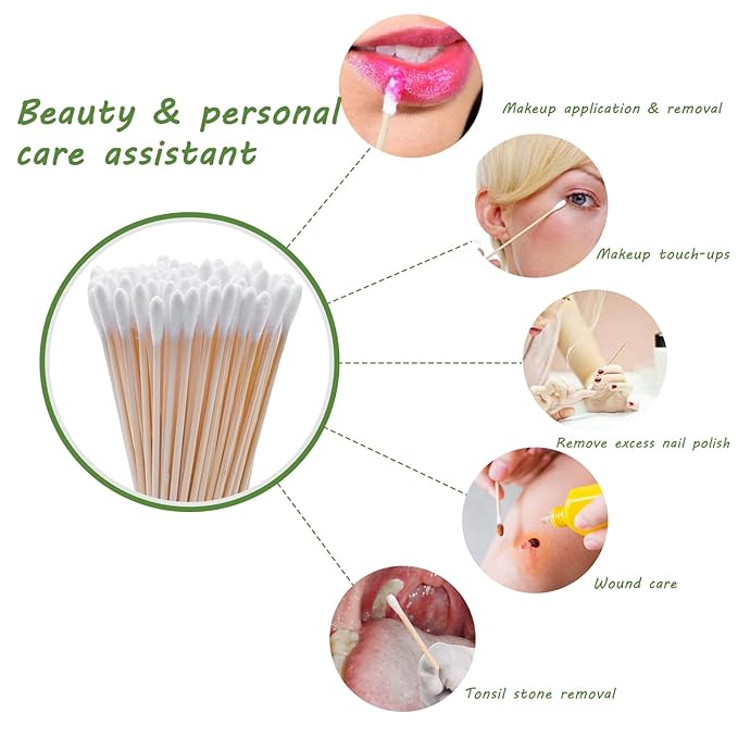 400 Pcs 6 Inch Long Cotton Swabs - Image 7