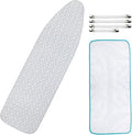 Dalykate Ironing Board Cover and Pad, Thick Padding, Elastic Edge, Scorch & by Dalykate