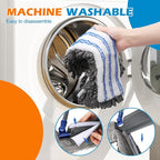 Mops for Floor Cleaning, Masthome Flat Dust Mop - Image 6