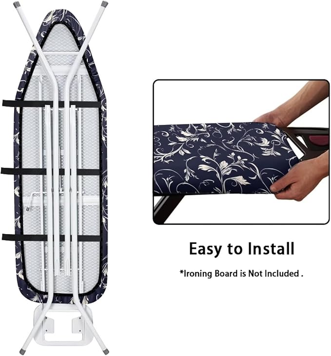 Vintager Floral Print Ironing Board Cover - Image 4