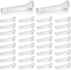 Ravinte Door Stoppers, 36 Pack White Spring Door Stops by Ravinte