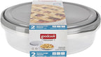 GoodCook EveryWare Extra Large 12 inch Round Container 2 pack, BPA Free - Image 8