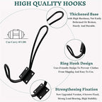 Rustic Entryway Hooks-12 Pack Farmhouse Hooks - Image 3