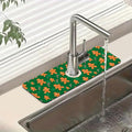 Christmas Gingerbread Man Sink Splash Guard Gingerbread Man Faucet Absorbing by Unknown