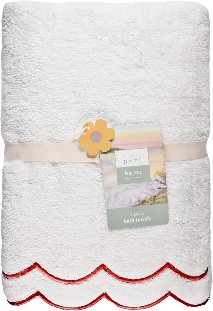 Peri Home 2 Piece Bath Towel Set, 500 GSM, 100% Cotton Towel - Image 8