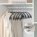 Nature Smile Non Slip PVC Coating Sweater Hangers, Dress Suit Coat Hangers - Image 5