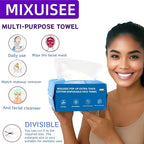 Disposable face towel, MIXUISEE thick and soft face towels, 100% cotton face - Image 2