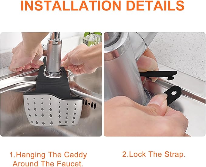Kitchen Sink Caddy Sponge Holder - Image 5