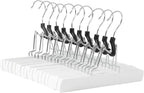 Amazon Basics Wooden Pants Hangers Closet Organizer by AmazonBasics