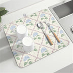 Hydrangea Floral Dish Drying Mat - Image 8