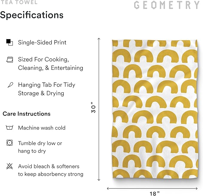 GEOMETRY Kitchen Tea Towels - Image 6